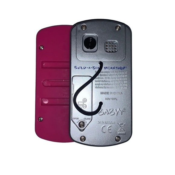 Build A Bear Pink Slide Keyboard Cell Phone Toy - Picture 6 of 7